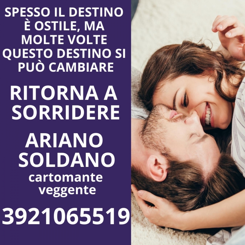 Ariano Soldano - 3921065519 Legamenti d'Amore potenti Varese