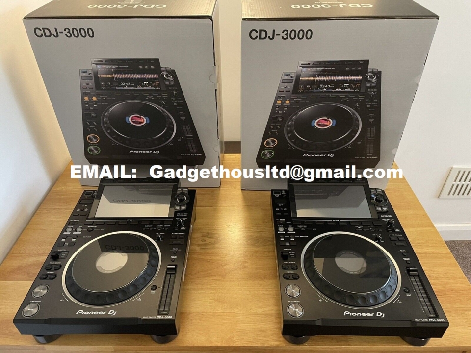 Pioneer CDJ-3000, Pioneer DJ DJM-A9 , Pioneer CDJ 2000NXS2