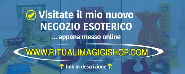 nuovo shop esoterico online rituali magici