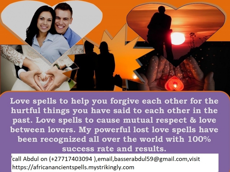 Powerful Lost Love Spells to Get Your Ex +27717403094