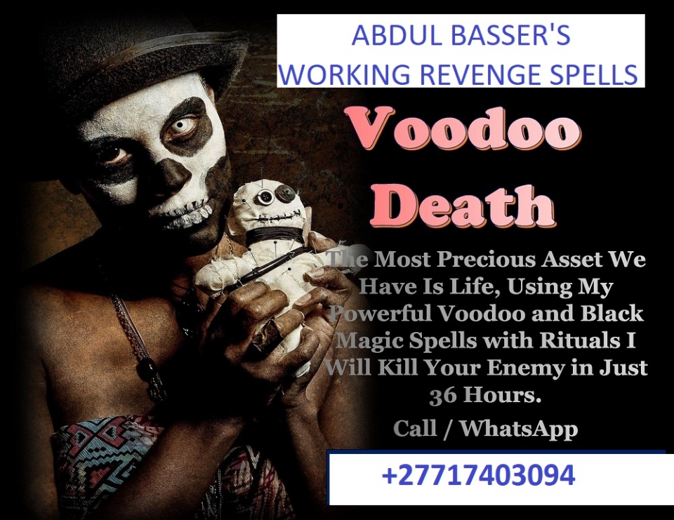 Powerful Voodoo Revenge Spells to Punish Someone+27717403094