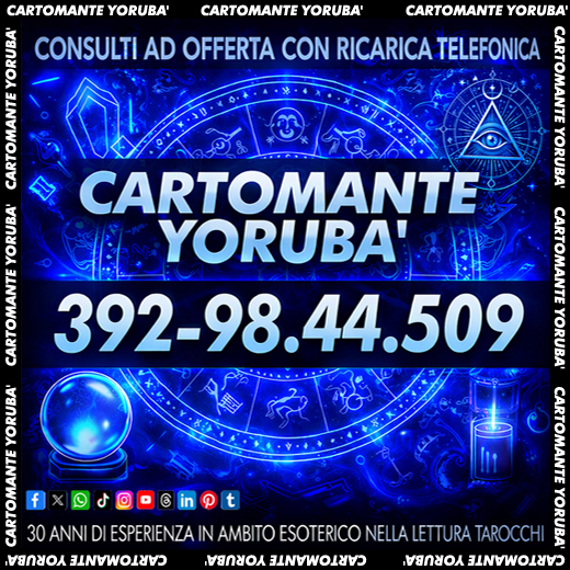 Il Cartomante Yorubà è il punto di riferimento per chi cerca risposte