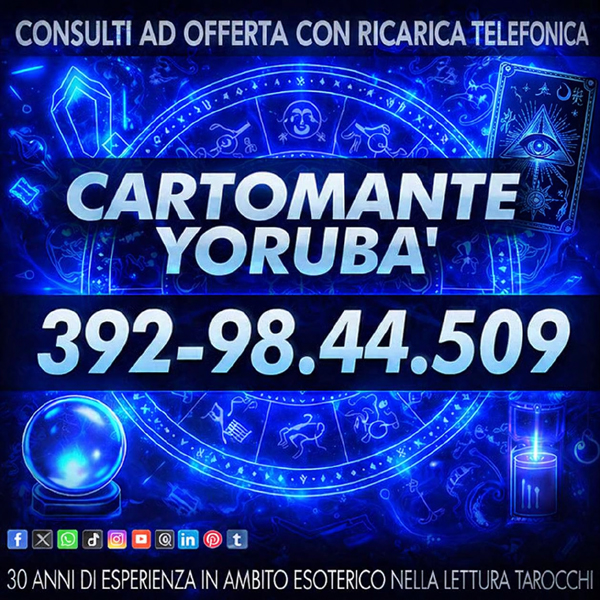 Trova la Verità con i Tarocchi del Cartomante YORUBA'